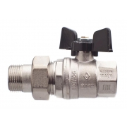 Кран шаровый Bugatti 3/4" с американкой